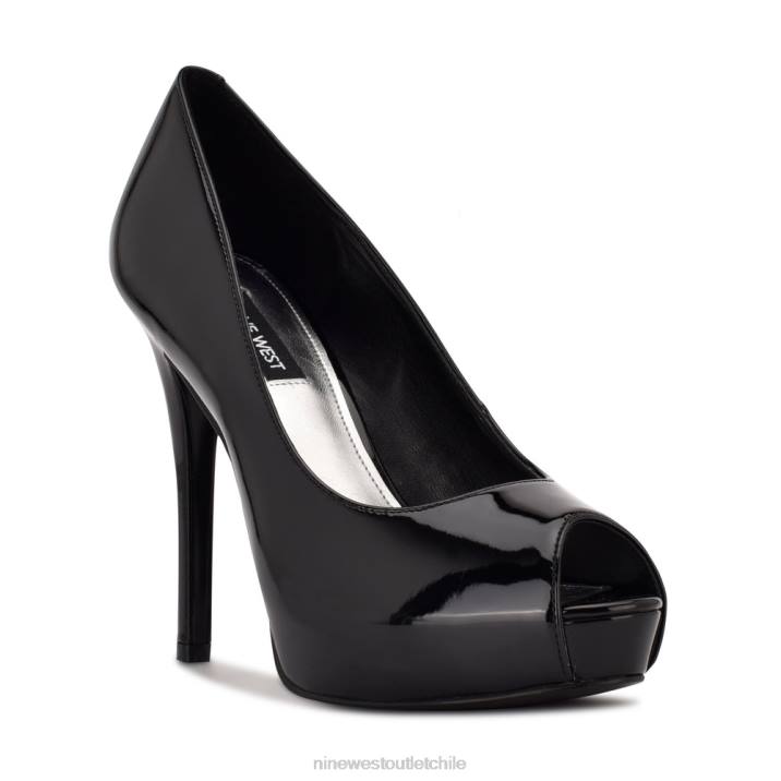 Nine West 04601826 zapatos de tacón peep toe con plataforma hethr